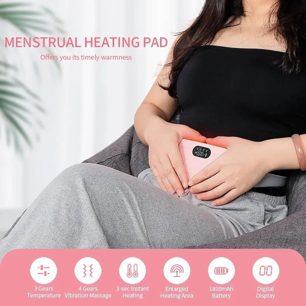 Warm Uterus Menstrual Cramps Massage Belt - 50% OFF - Home Essentials Store Retail