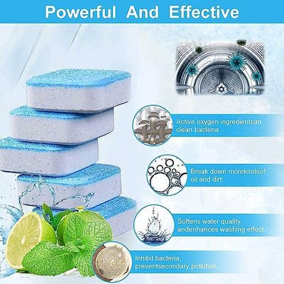 Washing Machine Cleaning Tablets - Home Essentials Store Retail