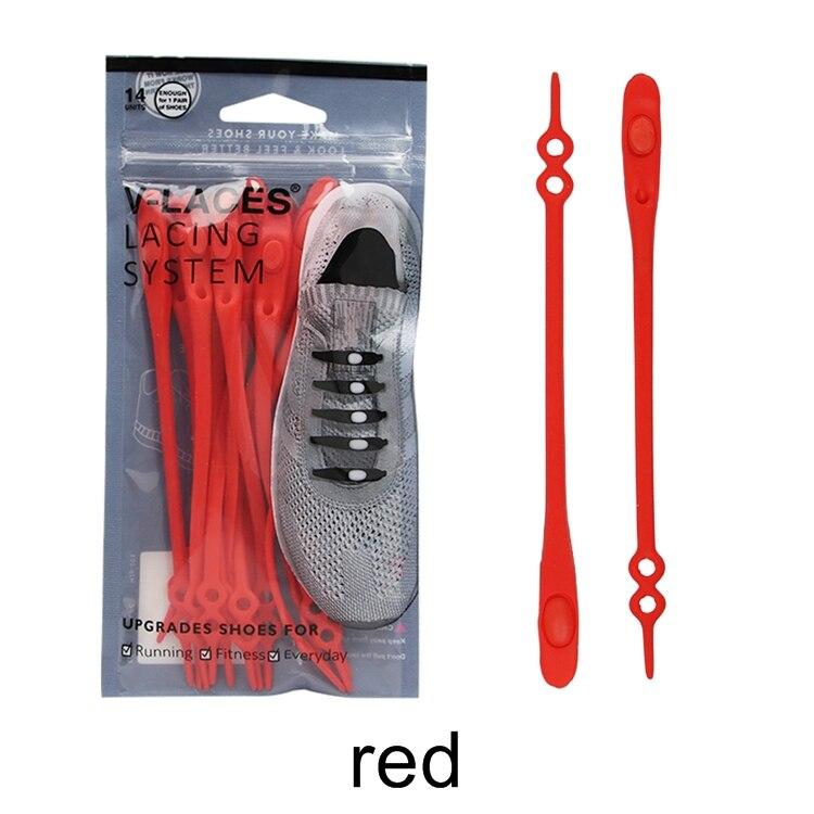 Waterproof Silicone Shoelace Safty Shoes Accessories Round Elastic Shoelaces No Tie Lazy Shoe laces - Home Essentials Store Retail