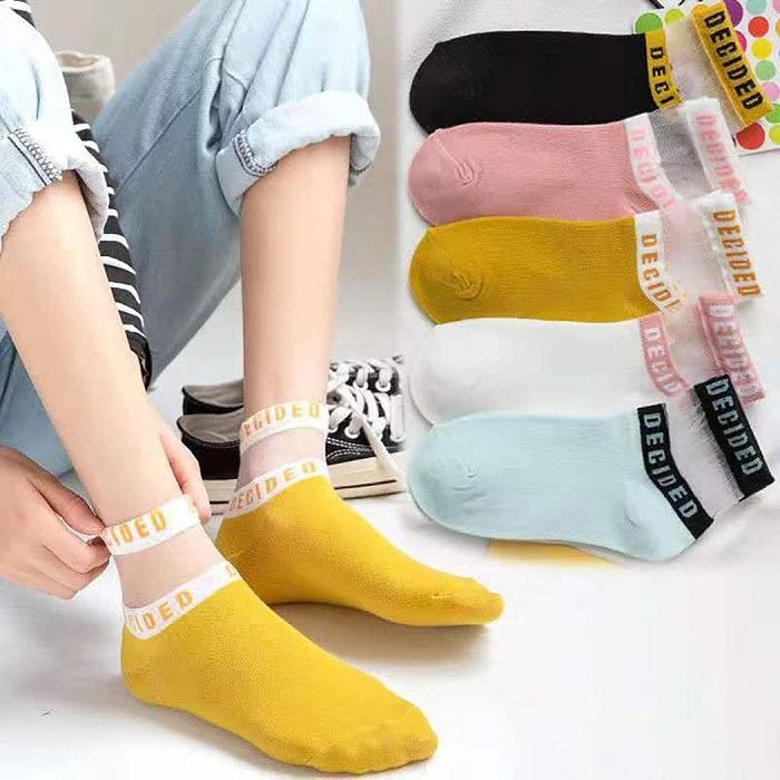 Women Printed Cotton Socks - Home Essentials Store Retail